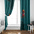 Western Yoke Window Curtain Flamingo Relax Cowboy Style - Wonder Print Shop