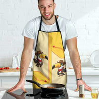 Western Yoke Apron Toucan Cowboy Style - Wonder Print Shop