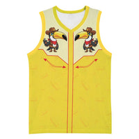 Western Yoke Basketball Jersey Toucan Cowboy Style - Wonder Print Shop