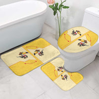 Western Yoke Bathroom Set Toucan Cowboy Style - Wonder Print Shop