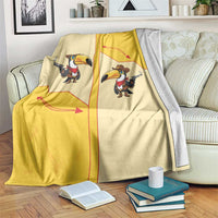Western Yoke Blanket Toucan Cowboy Style - Wonder Print Shop