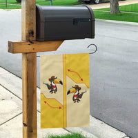 Western Yoke Garden Flag Toucan Cowboy Style - Wonder Print Shop