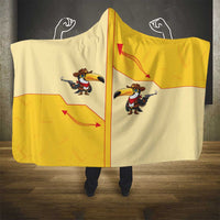 Western Yoke Hooded Blanket Toucan Cowboy Style - Wonder Print Shop