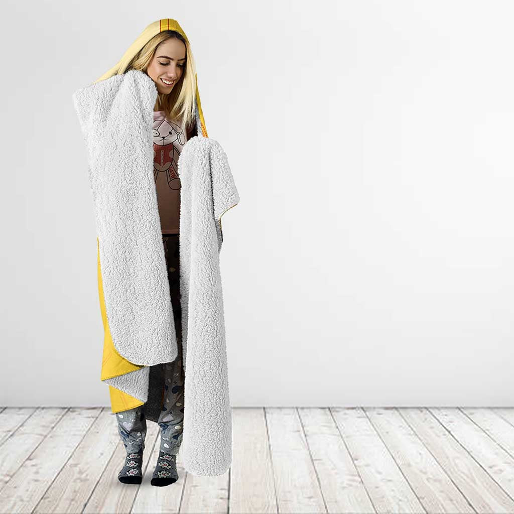 Western Yoke Hooded Blanket Toucan Cowboy Style - Wonder Print Shop