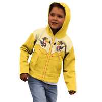 Western Yoke Kid Hoodie Toucan Cowboy Style - Wonder Print Shop