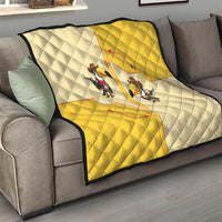 Western Yoke Quilt Toucan Cowboy Style - Wonder Print Shop