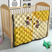 Western Yoke Quilt Toucan Cowboy Style - Wonder Print Shop