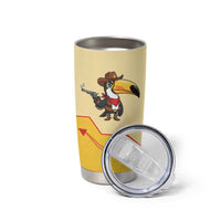 Western Yoke Tumbler Cup Toucan Cowboy Style - Wonder Print Shop