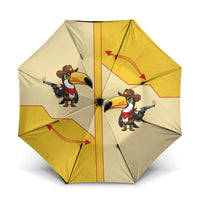 Western Yoke Umbrella Toucan Cowboy Style - Wonder Print Shop
