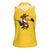 Western Yoke Women Sleeveless Polo Shirt Toucan Cowboy Style - Wonder Print Shop
