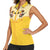 Western Yoke Women Sleeveless Polo Shirt Toucan Cowboy Style - Wonder Print Shop