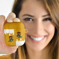 Western Yoke AirPods Case Drunk Parrot Cowboy Style - Wonder Print Shop