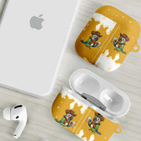 Western Yoke AirPods Case Drunk Parrot Cowboy Style - Wonder Print Shop