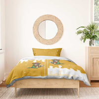 Western Yoke Bedding Set Drunk Parrot Cowboy Style - Wonder Print Shop