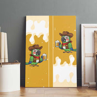 Western Yoke Canvas Wall Art Drunk Parrot Cowboy Style - Wonder Print Shop