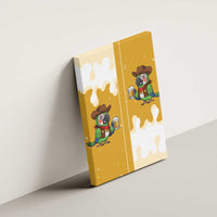 Western Yoke Canvas Wall Art Drunk Parrot Cowboy Style - Wonder Print Shop