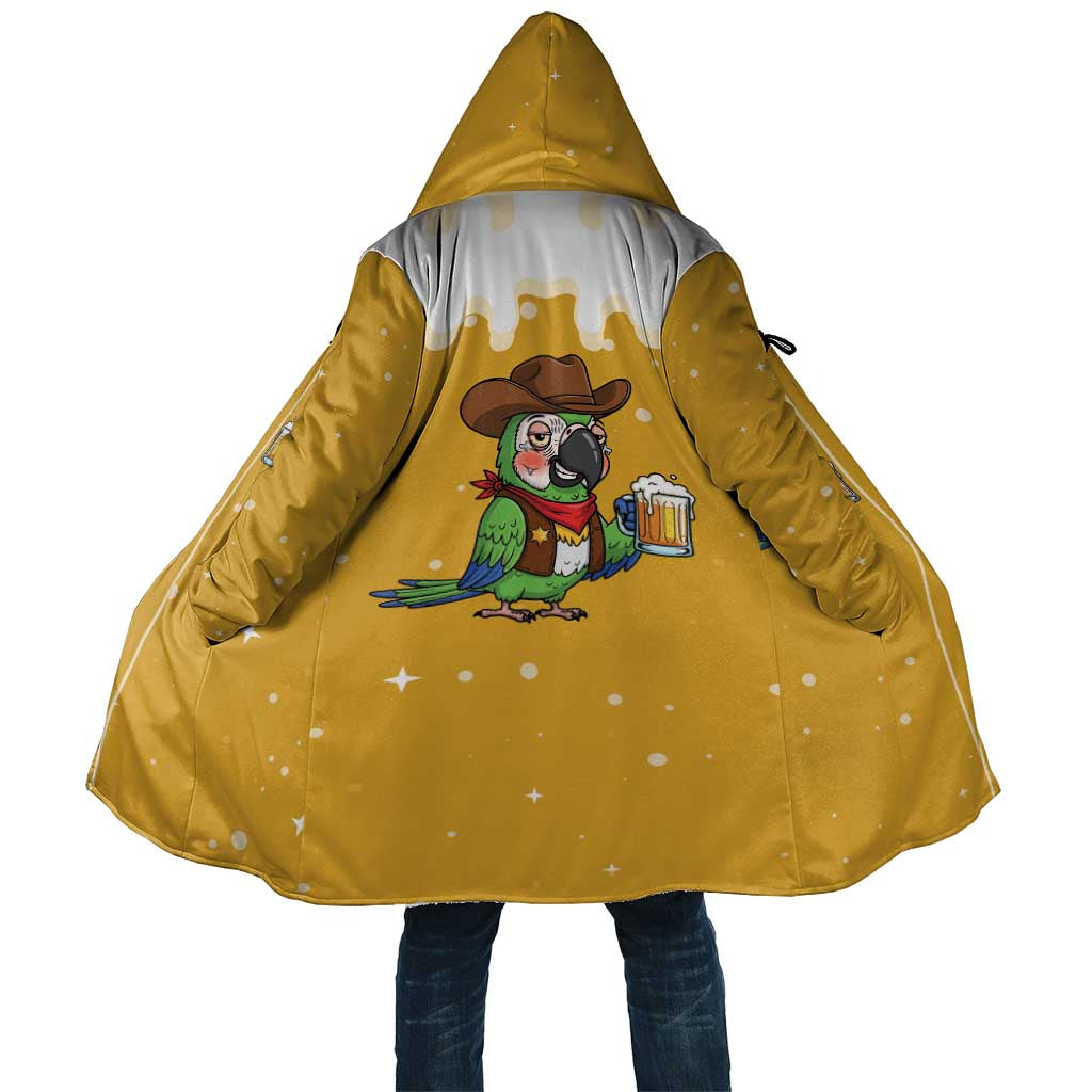 Western Yoke Cloak Drunk Parrot Cowboy Style - Wonder Print Shop