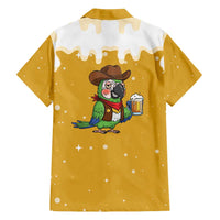 Western Yoke Hawaiian Shirt Drunk Parrot Cowboy Style - Wonder Print Shop