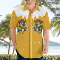 Western Yoke Hawaiian Shirt Drunk Parrot Cowboy Style - Wonder Print Shop
