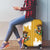 Western Yoke Luggage Cover Drunk Parrot Cowboy Style - Wonder Print Shop