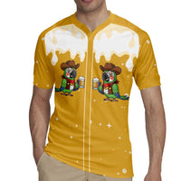 Western Yoke Rugby Jersey Drunk Parrot Cowboy Style - Wonder Print Shop