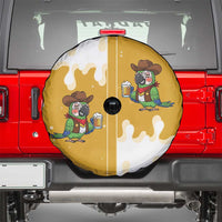 Western Yoke Spare Tire Cover Drunk Parrot Cowboy Style - Wonder Print Shop