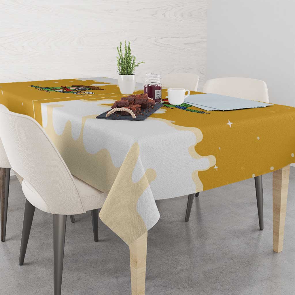 Western Yoke Tablecloth Drunk Parrot Cowboy Style - Wonder Print Shop