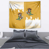 Western Yoke Tapestry Drunk Parrot Cowboy Style - Wonder Print Shop