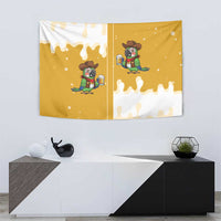 Western Yoke Tapestry Drunk Parrot Cowboy Style - Wonder Print Shop