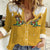 Western Yoke Women Casual Shirt Drunk Parrot Cowboy Style - Wonder Print Shop