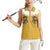 Western Yoke Women Sleeveless Polo Shirt Drunk Parrot Cowboy Style - Wonder Print Shop