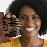 African Halloween Egypt Mummy Wrap AirPods Case Golden Winged Scarab Badge
