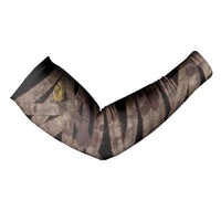 African Halloween Egypt Mummy Wrap Arm Sleeves Golden Winged Scarab Badge