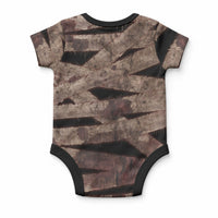 African Halloween Egypt Mummy Wrap Baby Onesie Golden Winged Scarab Badge
