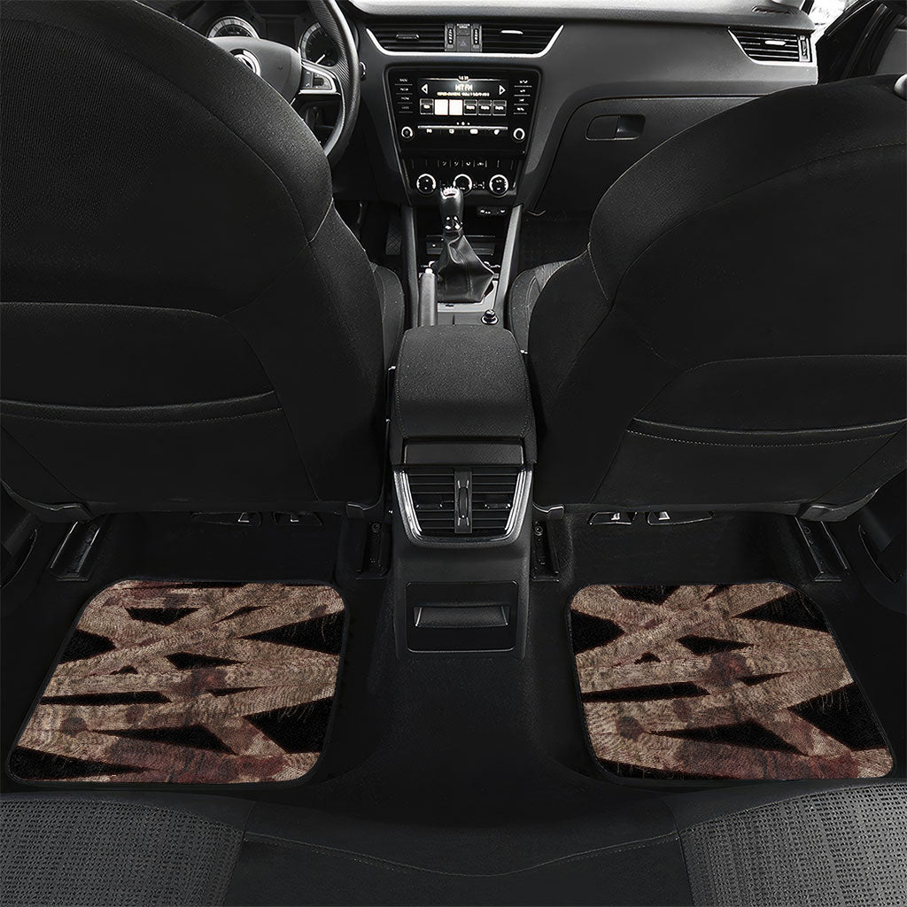 African Halloween Egypt Mummy Wrap Car Mats Golden Winged Scarab Badge