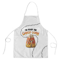 Halloween Ready For Candy Corn Apron Creepy Ant Trail