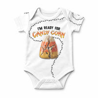 Halloween Ready For Candy Corn Baby Onesie Creepy Ant Trail