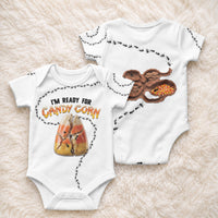 Halloween Ready For Candy Corn Baby Onesie Creepy Ant Trail