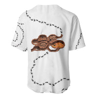Halloween Ready For Candy Corn Baseball Jersey Creepy Ant Trail