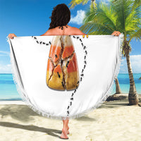 Halloween Ready For Candy Corn Beach Blanket Creepy Ant Trail