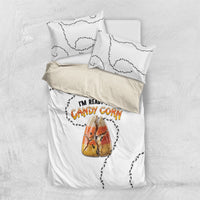 Halloween Ready For Candy Corn Bedding Set Creepy Ant Trail