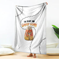 Halloween Ready For Candy Corn Blanket Creepy Ant Trail