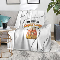 Halloween Ready For Candy Corn Blanket Creepy Ant Trail