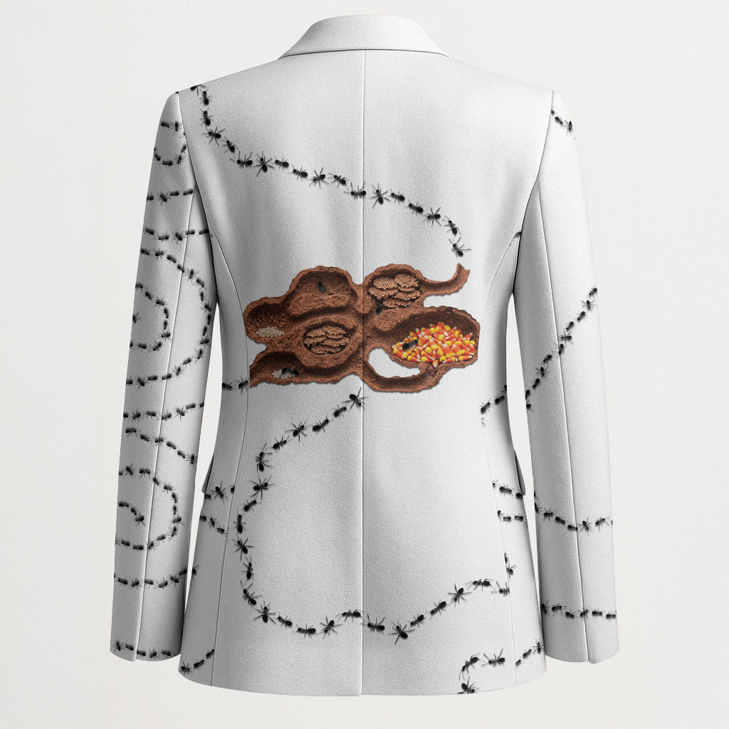 Halloween Ready For Candy Corn Blazer Creepy Ant Trail