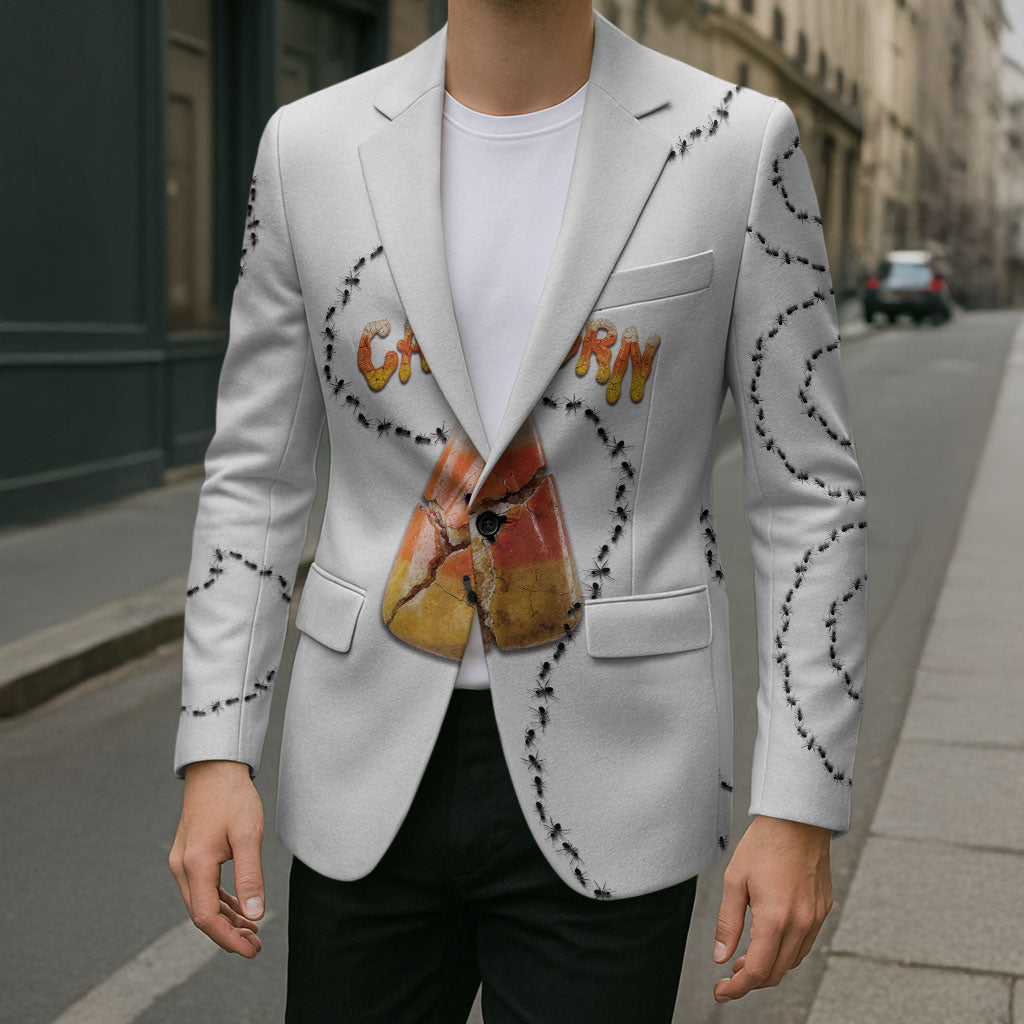Halloween Ready For Candy Corn Blazer Creepy Ant Trail