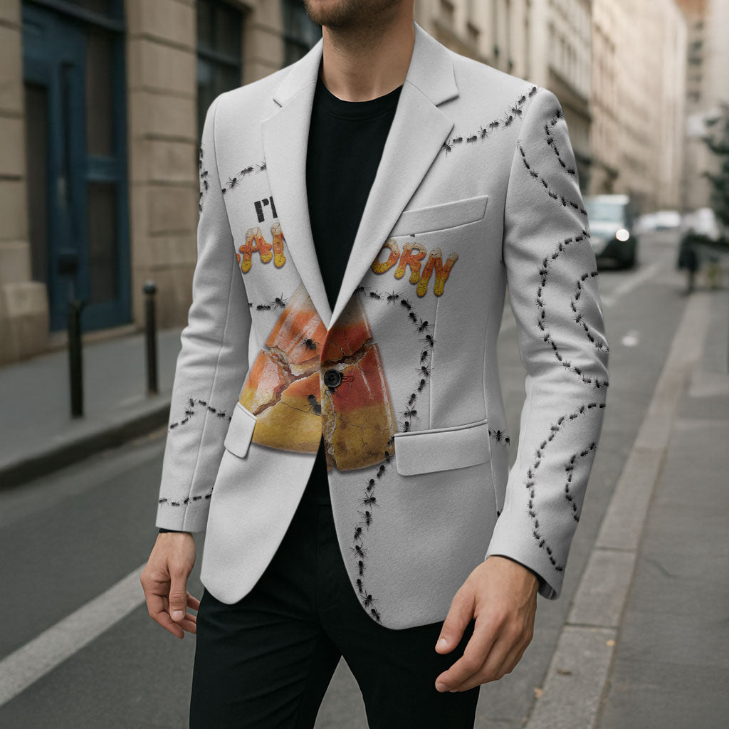 Halloween Ready For Candy Corn Blazer Creepy Ant Trail
