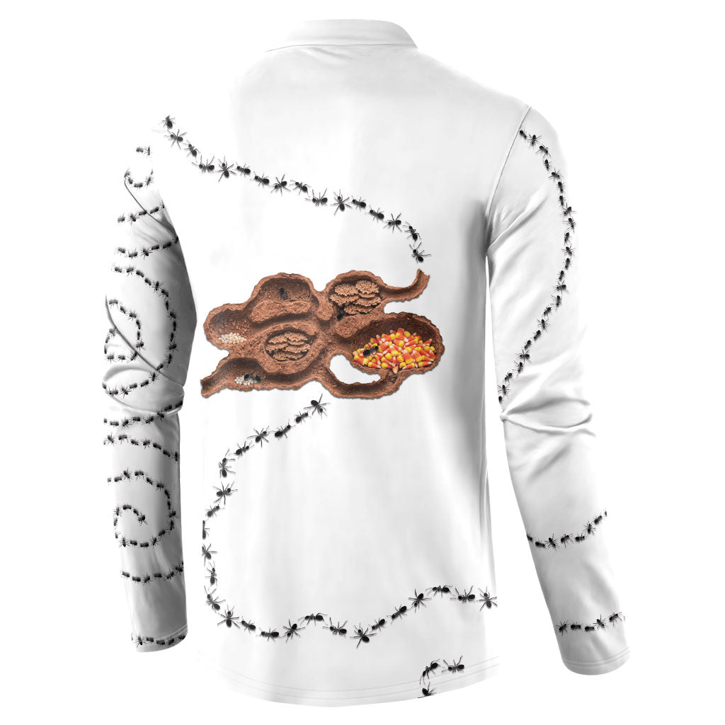 Halloween Ready For Candy Corn Button Sweatshirt Creepy Ant Trail