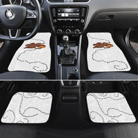Halloween Ready For Candy Corn Car Mats Creepy Ant Trail