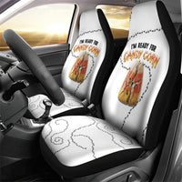 Halloween Ready For Candy Corn Car Seat Cover Creepy Ant Trail