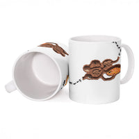 Halloween Ready For Candy Corn Ceramic Mug Creepy Ant Trail